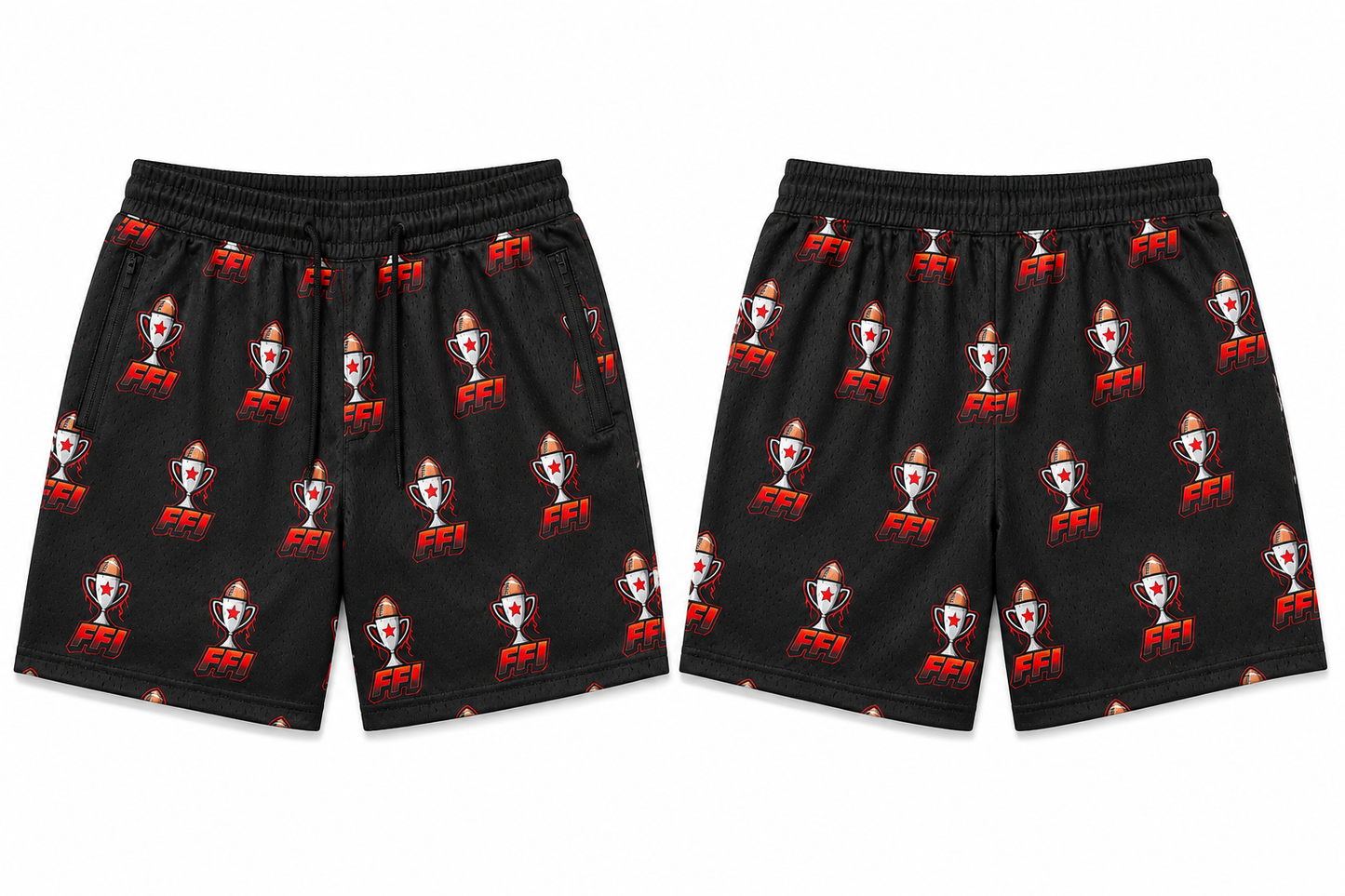 FF1 All Over Print Shorts