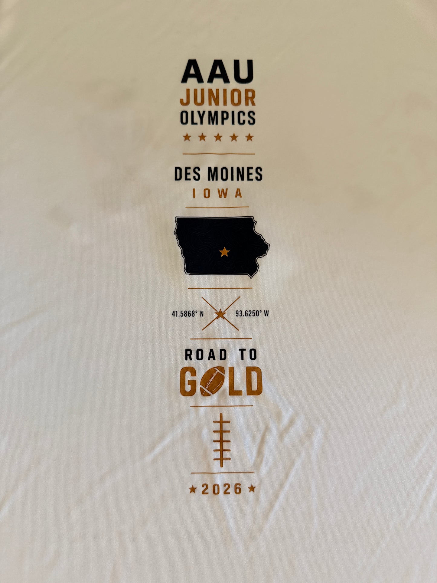Junior Olympics Road To The Gold Tee